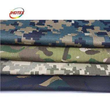 Tesatura de camuflaj din bumbac poliester